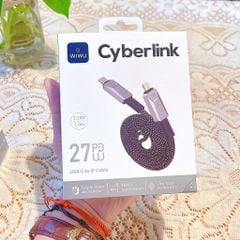 Cáp Type C to Lightning Wiwu Cyberlink 27W 1m