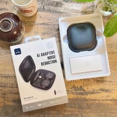 Micro cài áo Wiwu WM006 2 Mic cổng Dual