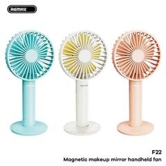 ** Quạt cầm tay Remax F22 có gương