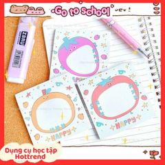 ** Giấy note vuông size 7,5x7,5 cm nhiều hình