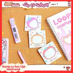** Giấy note vuông size 7,5x7,5 cm nhiều hình