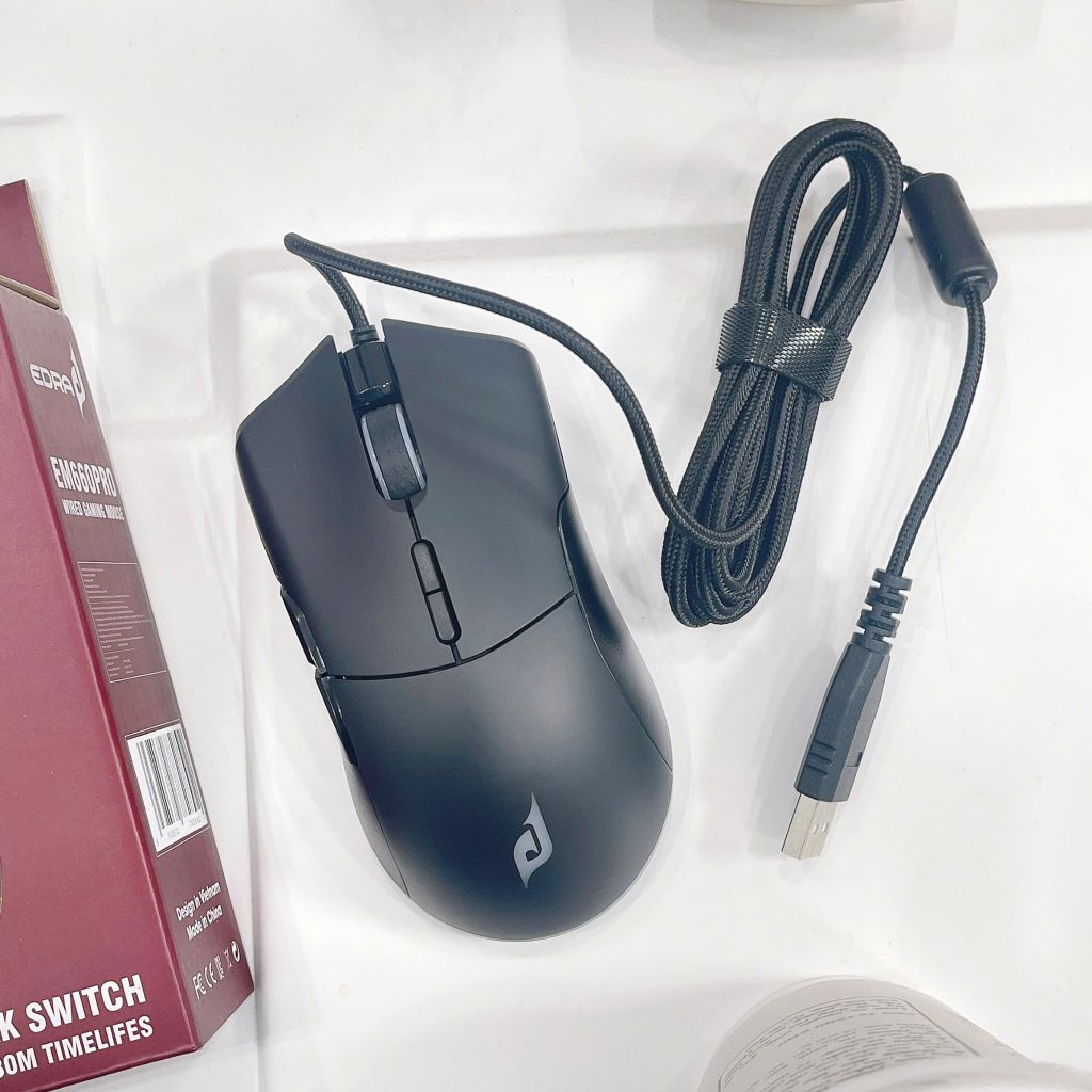 ** Chuột có dây Edra EM660 Pro