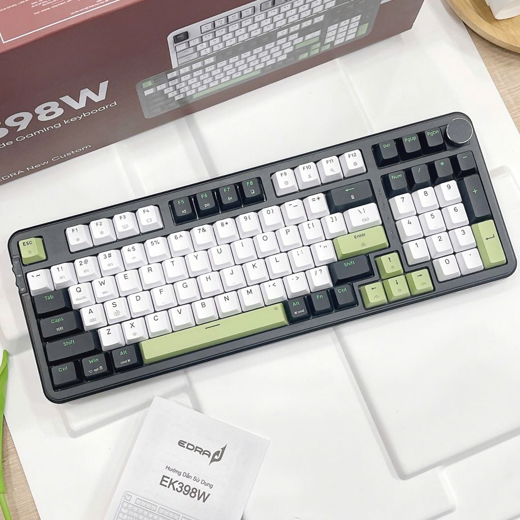 ** Bàn phím cơ Edra EK398W 3 in 1