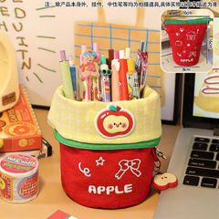 ** Túi đựng bút đa năng thêu chữ Apple