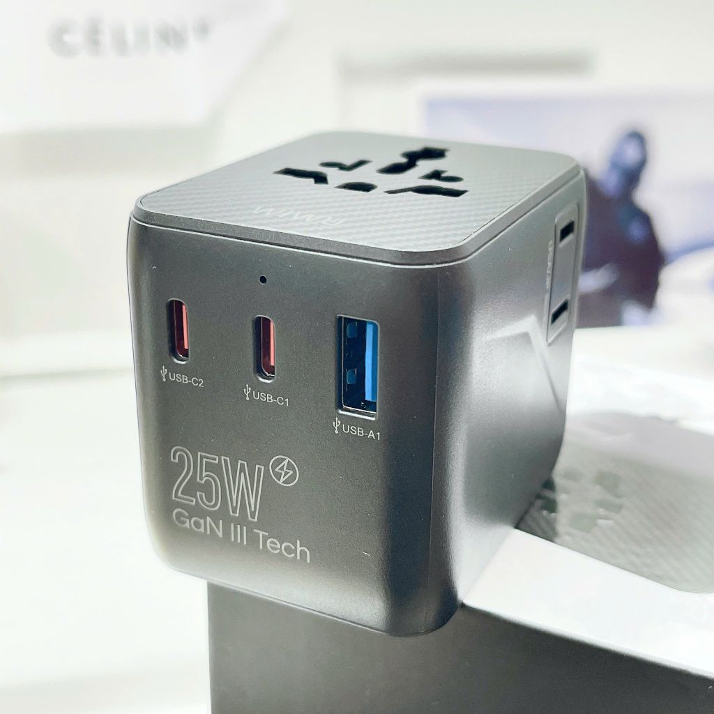 ** Cóc sạc du lịch Wiwu UA011 U 2C 25W