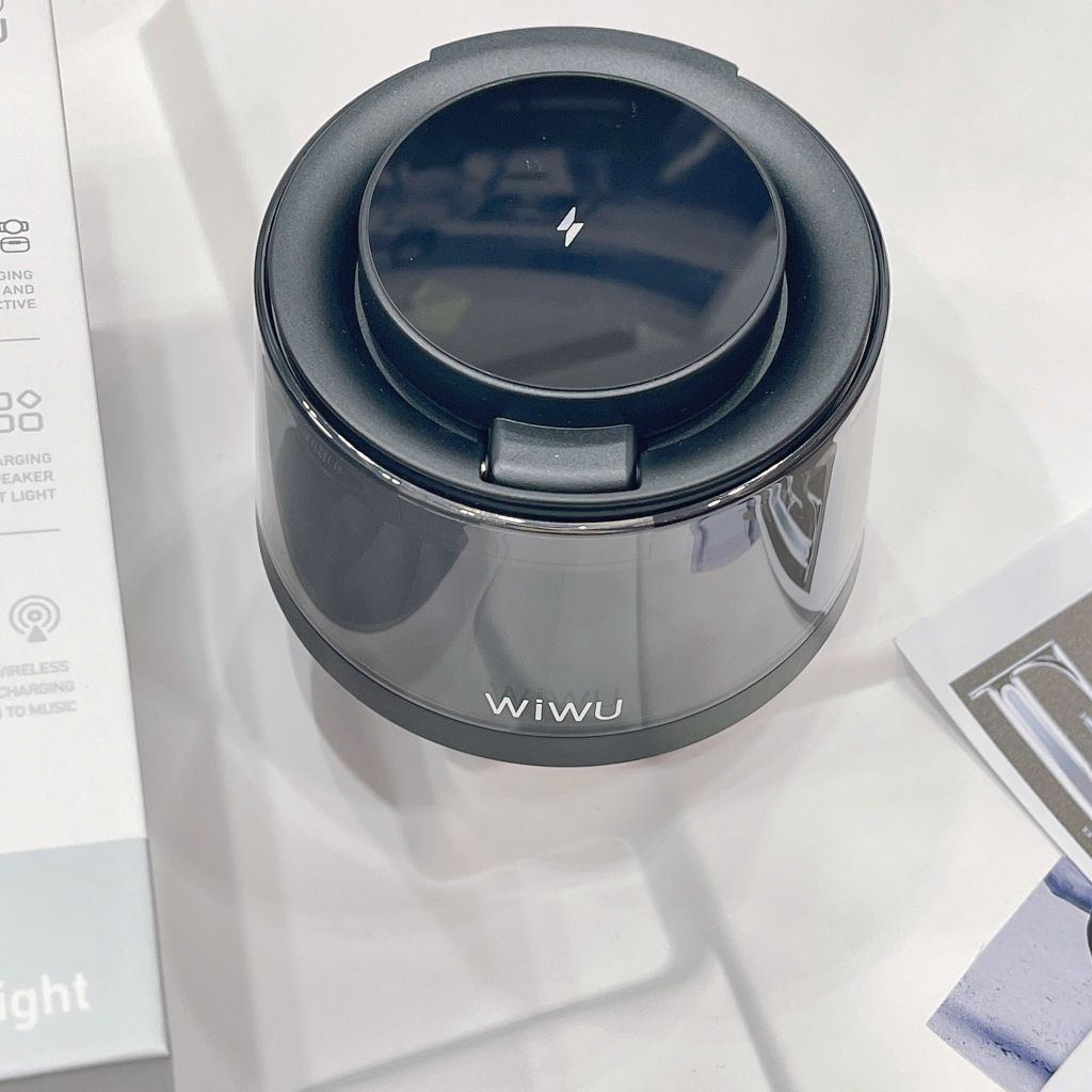 ** Đế sạc không dây Wiwu Flow W039 5 in 1 kiêm loa Bluetooth