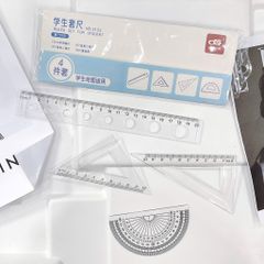 ** Bộ 4 thước kẻ