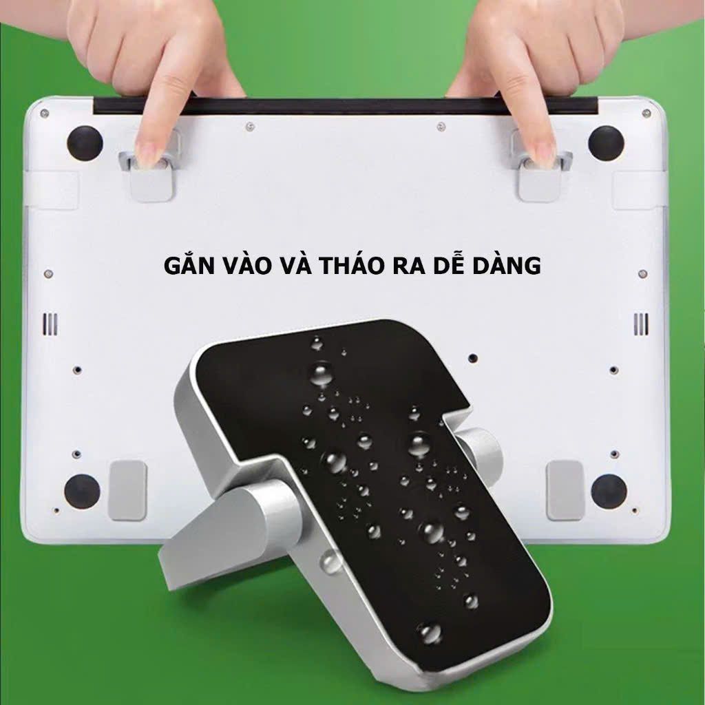 ** Giá đỡ dán Lapton nhựa 1 bậc