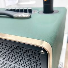 ** Loa Bluetooth kèm 2 mic Azpro D336