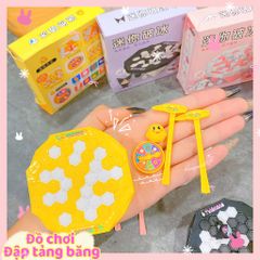 ** Bộ đồ chơi phá đá mini vịt vàng/ kuromi