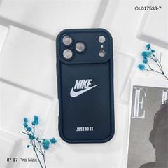Ốp iPhone 17 Pro Max dẻo đen