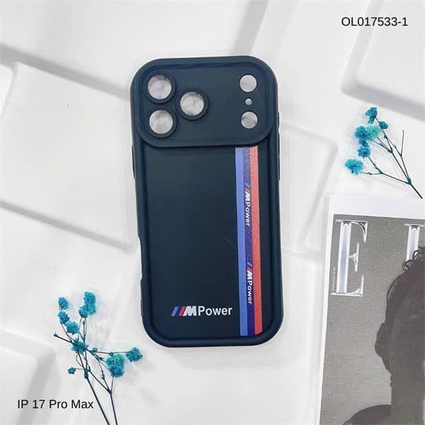 Ốp IP 17 Pro Max dẻo đen