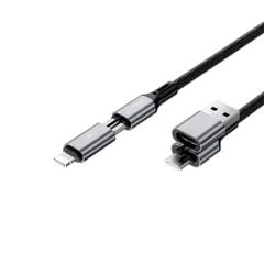 Cáp 4 in 1 Wiwu Raptor Pro C085 240W 1m