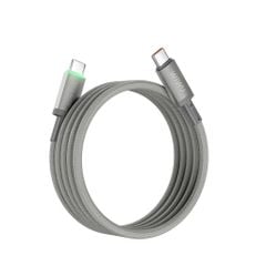 Cáp Type C to Type C Wiwu Maglink C084 100W từ tính tự cuộn 1m