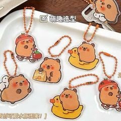 ** Móc khóa mica Capybara nhiều hình