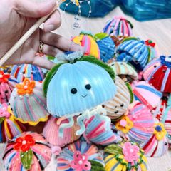 ** Lồng đèn handmade hình sứa có Led