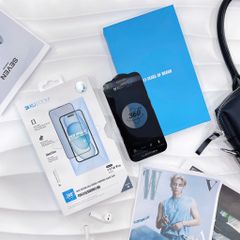 Dán cường lực iPhone 16 Pro/17 Kuzoom chống nhìn trộm 360 độ