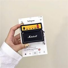 ** Case Airpods Pro 2 dẻo loa MS nút vàng