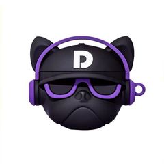 ** Case Airpods 3 dẻo Pud kính tím