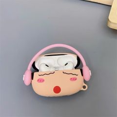 ** Case Airpods 4 dẻo Shin tai nghe hồng