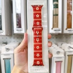 Dây AW Silicon Họa tiết Noel size 42