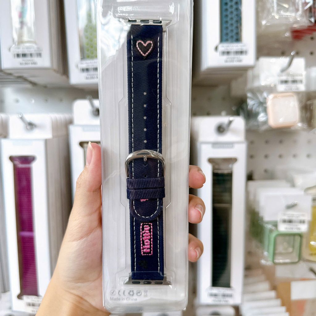 ** Dây Aw giả da vân vải Hotti 38/40/41