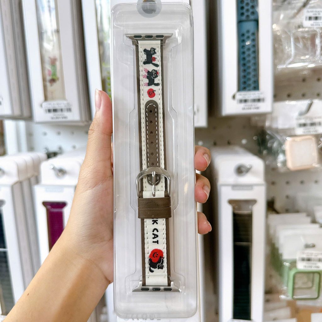 ** Dây Aw giả da Black cat 38/40/41