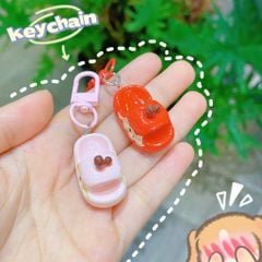 ** Móc khóa déo lê táo xanh/đỏ