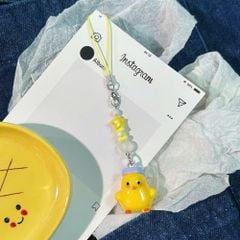 ** Dây đeo điện thoại gà vàng sành điệu