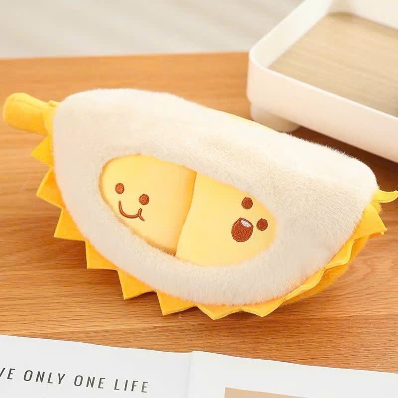 ** Móc khóa sầu riêng múi tách rời xanh/cam