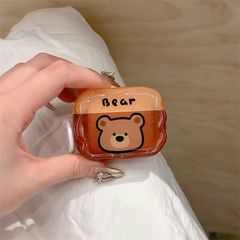 ** Case Airpods Pro 3 dẻo Bear nâu