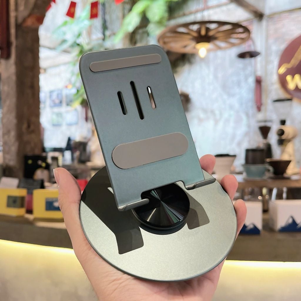 Giá đỡ điện thoại/MTB Remax C37 kim loại gấp gọn