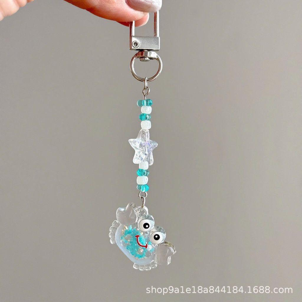 ** Dây đeo điện thoại cua thạch trong ngôi sao