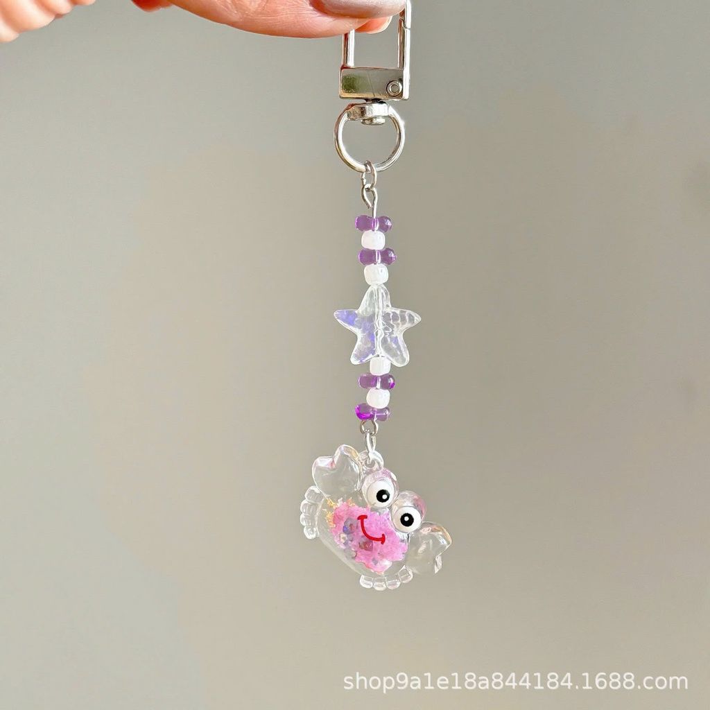 ** Dây đeo điện thoại cua thạch trong ngôi sao