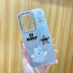 Ốp Reno 14 5G vân sóng bạc sticker nổi