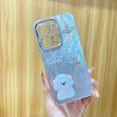 Ốp Reno 14 5G vân sóng bạc sticker nổi