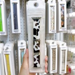 ** Dây AW nhựa vân bò sữa size 38/40mm