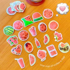 ** Set sticker dưa hấu 50 miếng