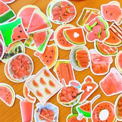 ** Set sticker dưa hấu 50 miếng
