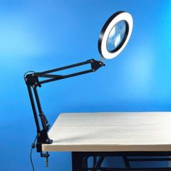 ** Đèn 12W có kính lúp 50x kẹp bàn