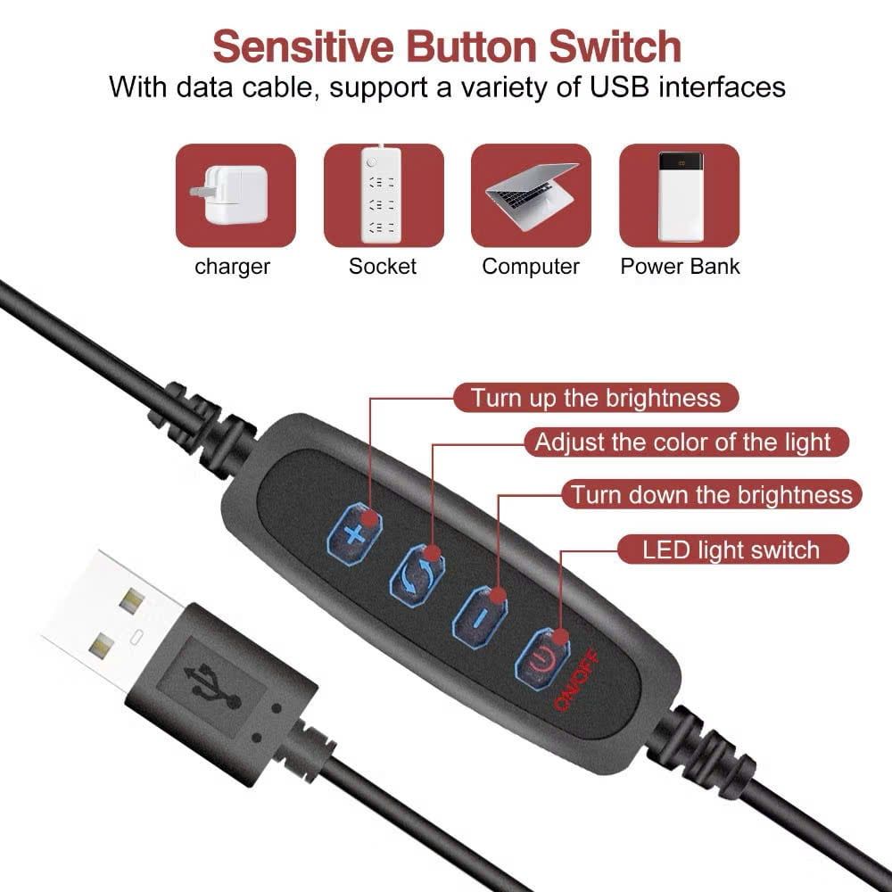 ** Đèn 12W có kính lúp 50x kẹp bàn