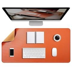 Lót chuột Da vân Carbon chống thấm 90 x 43 cm