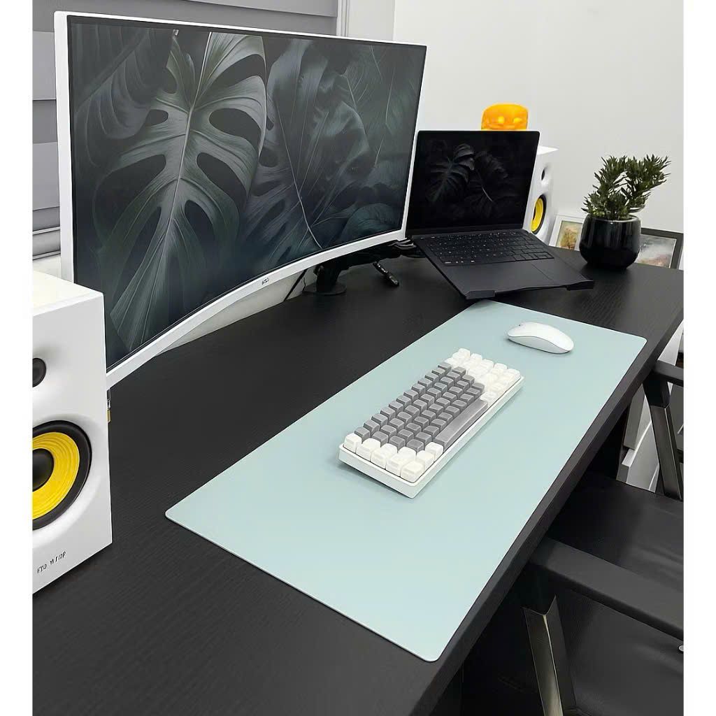 Lót chuột Da PU 2 mặt 80 x 40 cm