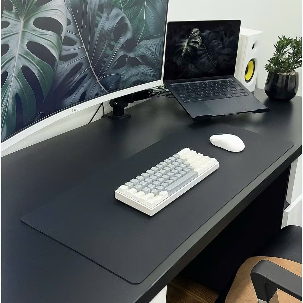 Lót chuột Da PU 2 mặt 80 x 40 cm