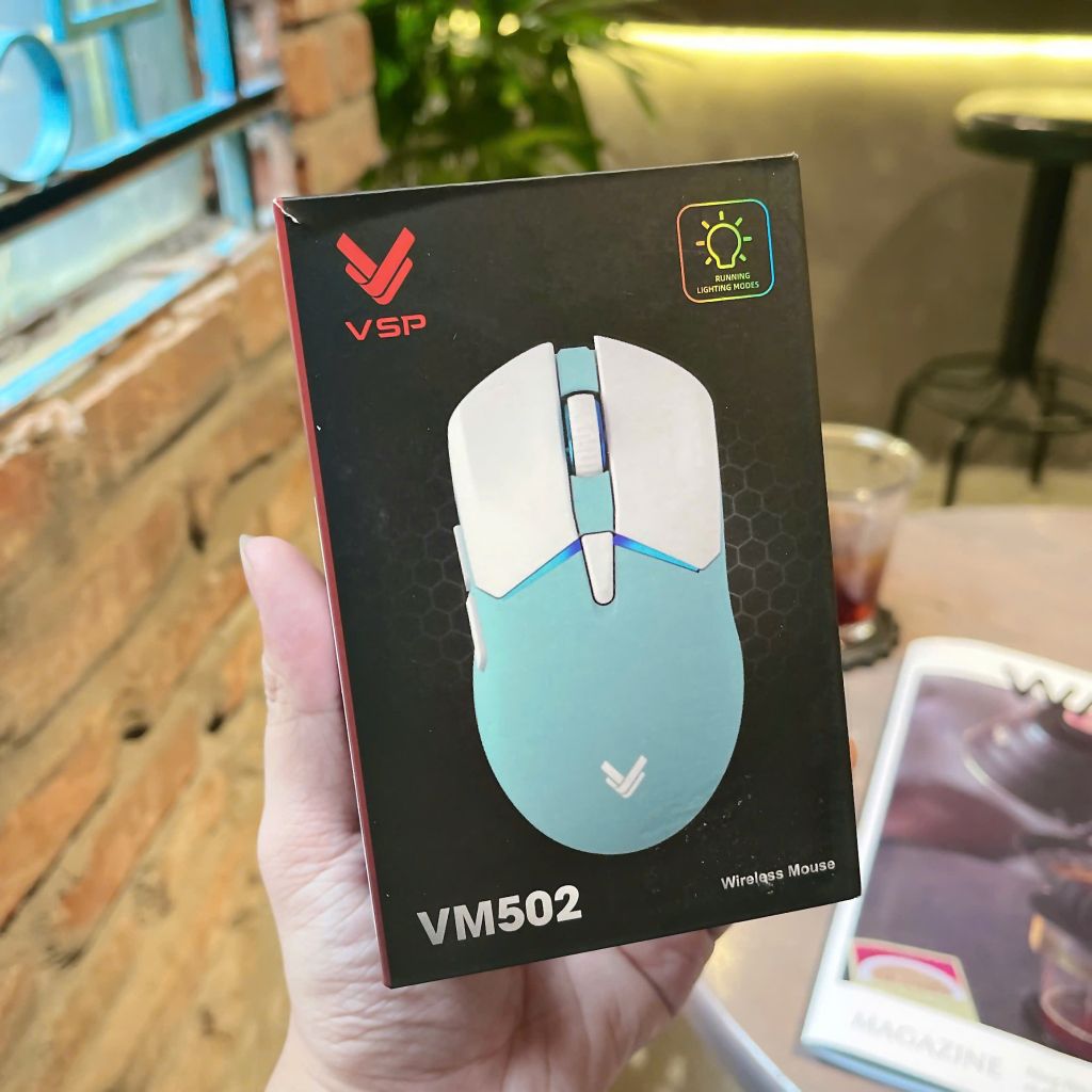 Chuột không dây + BT VSP VM502
