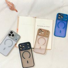 ** Ốp IP 17 Pro Max Likgus nhám magsafe bảo vệ cam viền màu