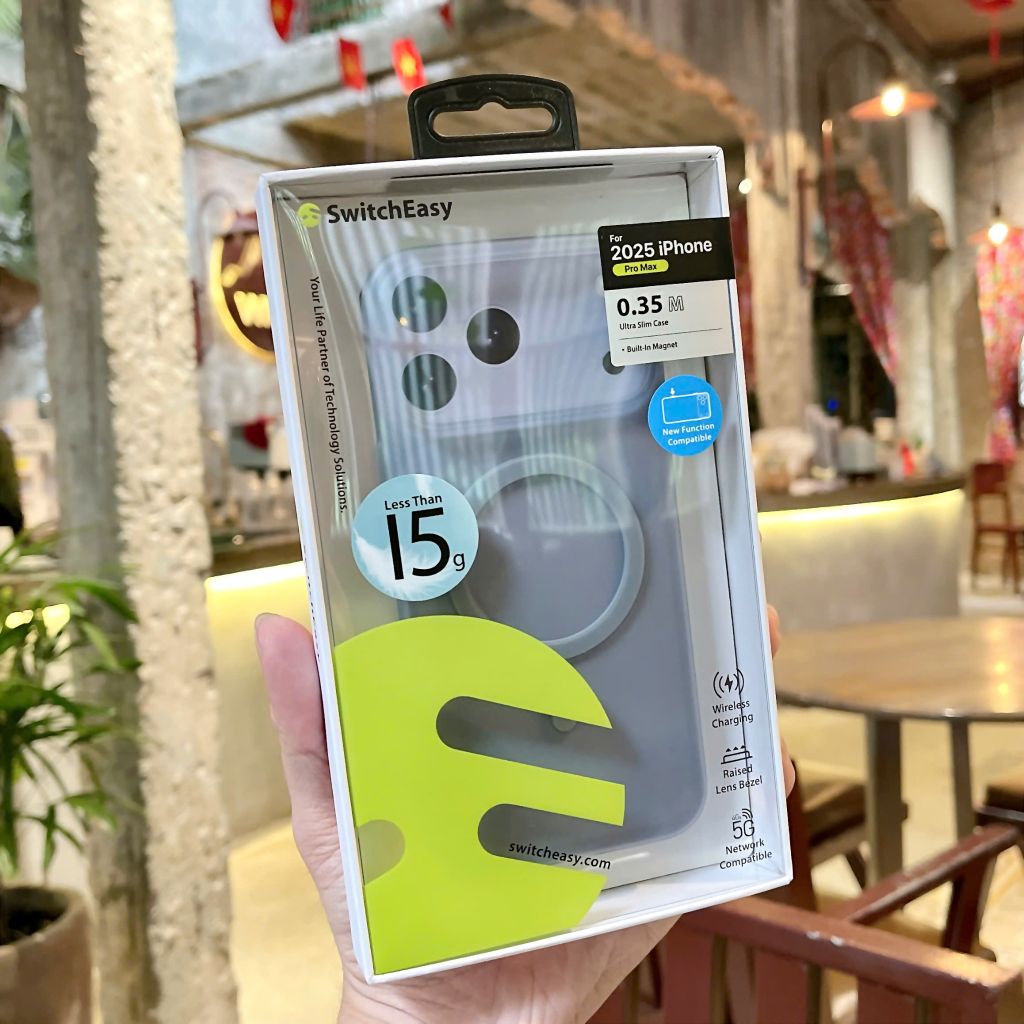 ** Ốp IP 17 Pro Max Switcheasy magsafe siêu mỏng