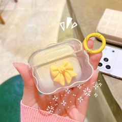 ** Case Airpods Pro 2 dẻo trong viền gợn sóng