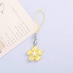 ** Dây đeo điện thoại hoa anh đào hồng/tím/vàng/trắng