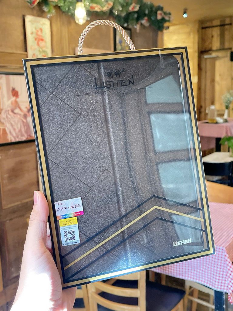 Bao da tab S10 Ultra Lishen tam giác